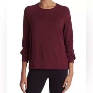 EUC Sundry Puff Sleeve Raglan Top